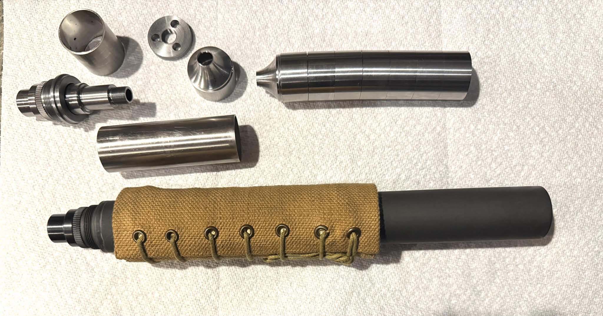 STEN Integrally Suppressed Barrel and Wrap!! - Image 10