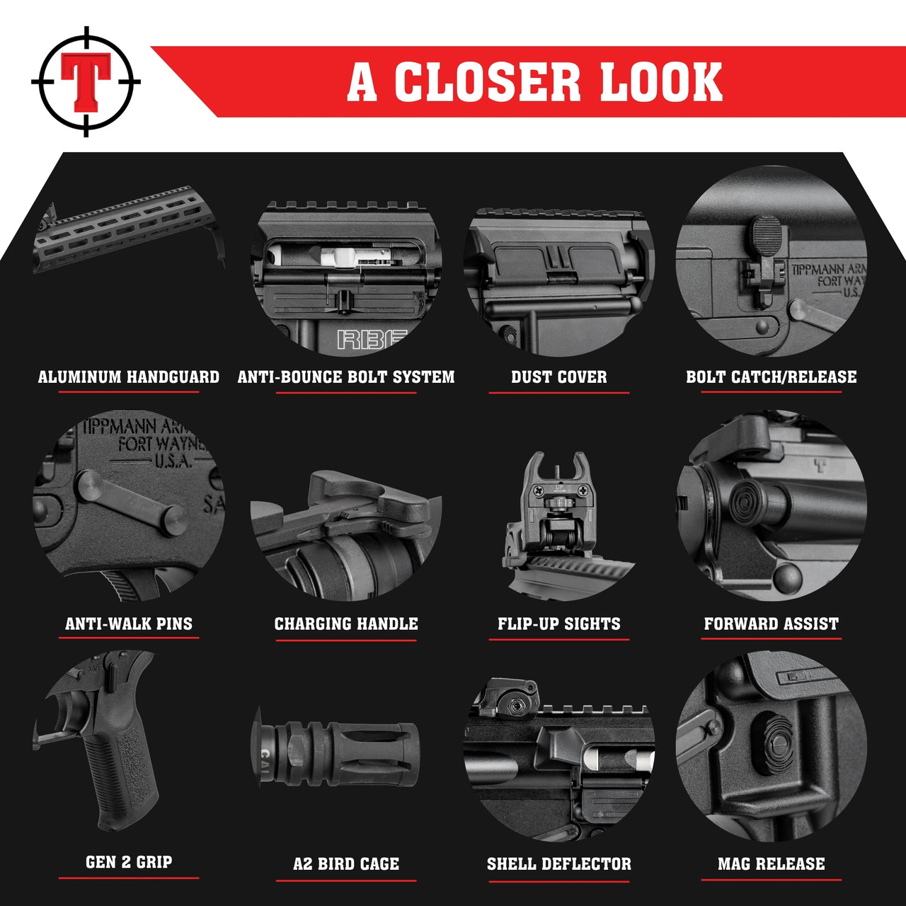 Tippmann Arms M4-22 ELITE Rifle FRT - Image 3