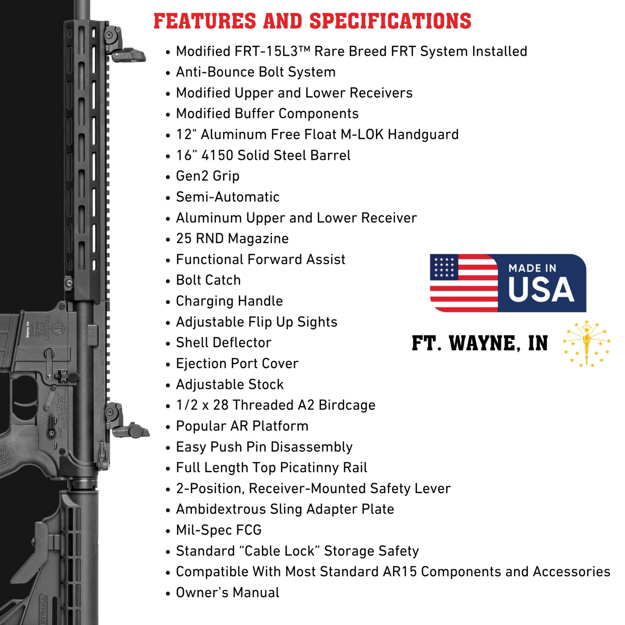 Tippmann Arms M4-22 ELITE Rifle FRT - Image 5