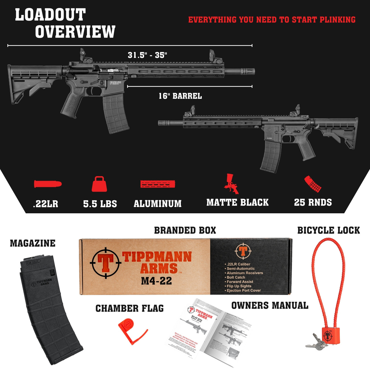Tippmann Arms M4-22 ELITE Rifle FRT - Image 4